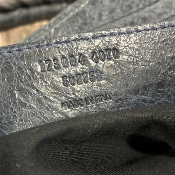 Balenciaga Dark Knight Lambskin Leather Giant 21 Rose Gold Motorcycle City Bag - Picture 13 of 15